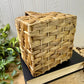 Vintage Divided Square Storage Basket