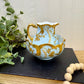 Antique Haviland & Co. French Limoges Porcelain Mini Pitcher & Basin Set