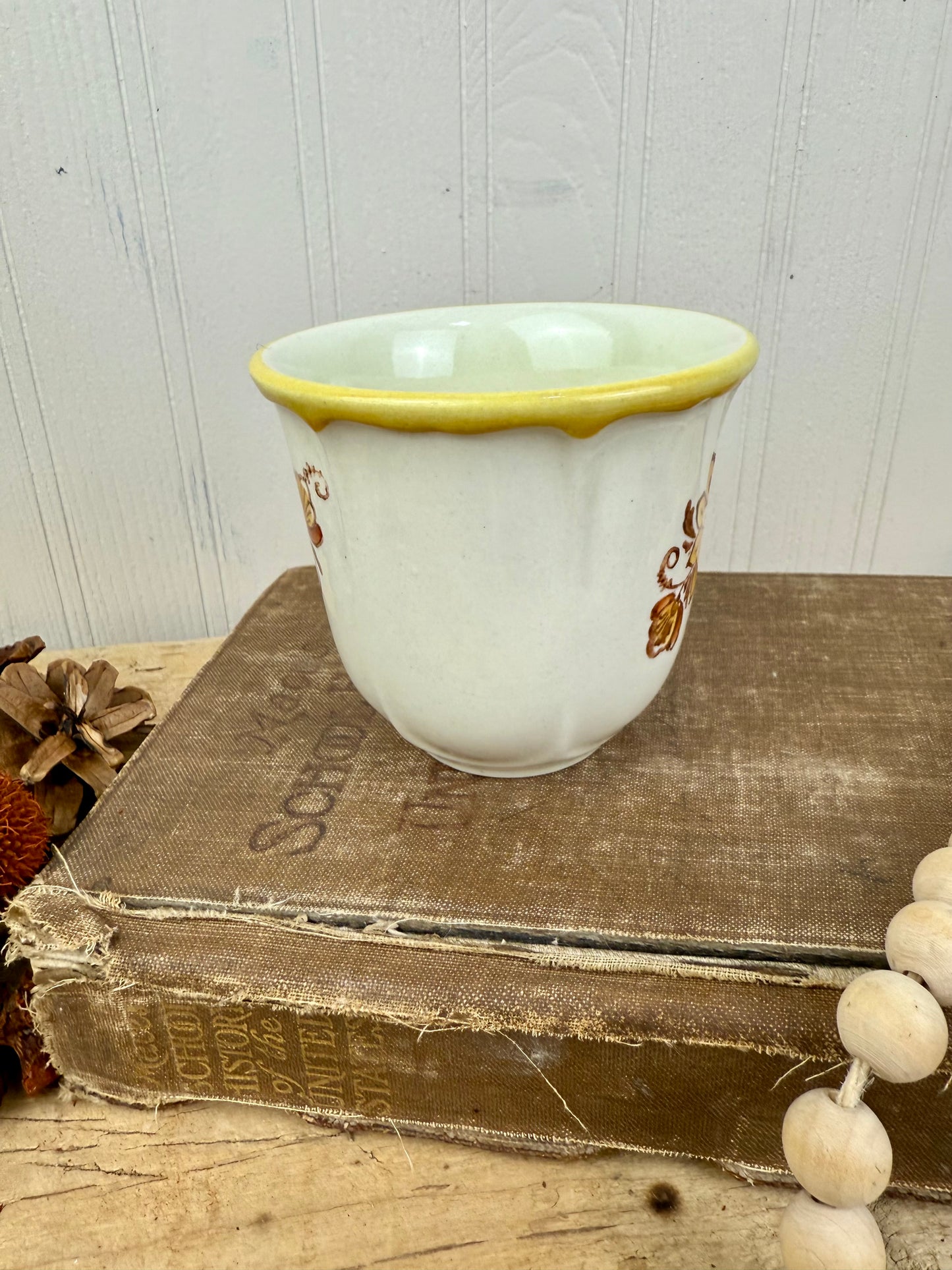 Vintage 1970’s Metlox Poppy Trail Golden Garden Mug