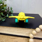 Vintage West Germany PVC Plane Toy