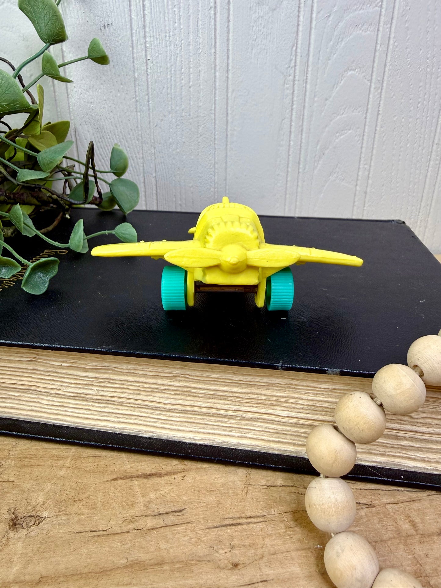 Vintage West Germany PVC Plane Toy