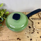 Vintage Mid-Century Club Aluminum Avocado Green Saucepan