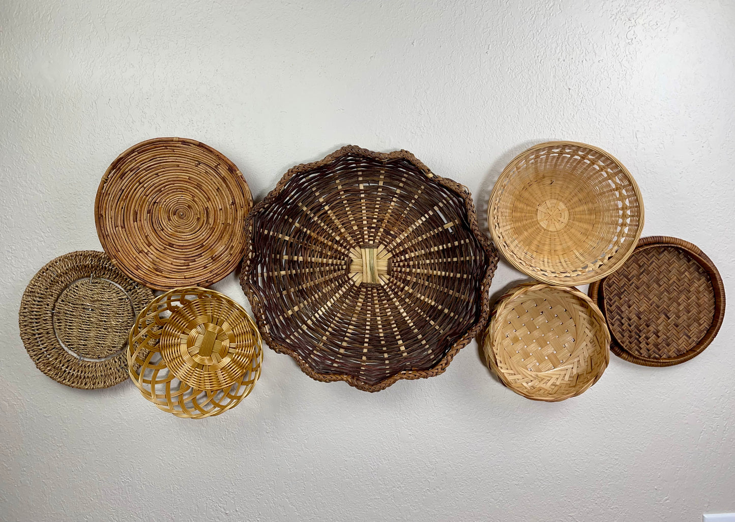 Boho Basket Wall Collage