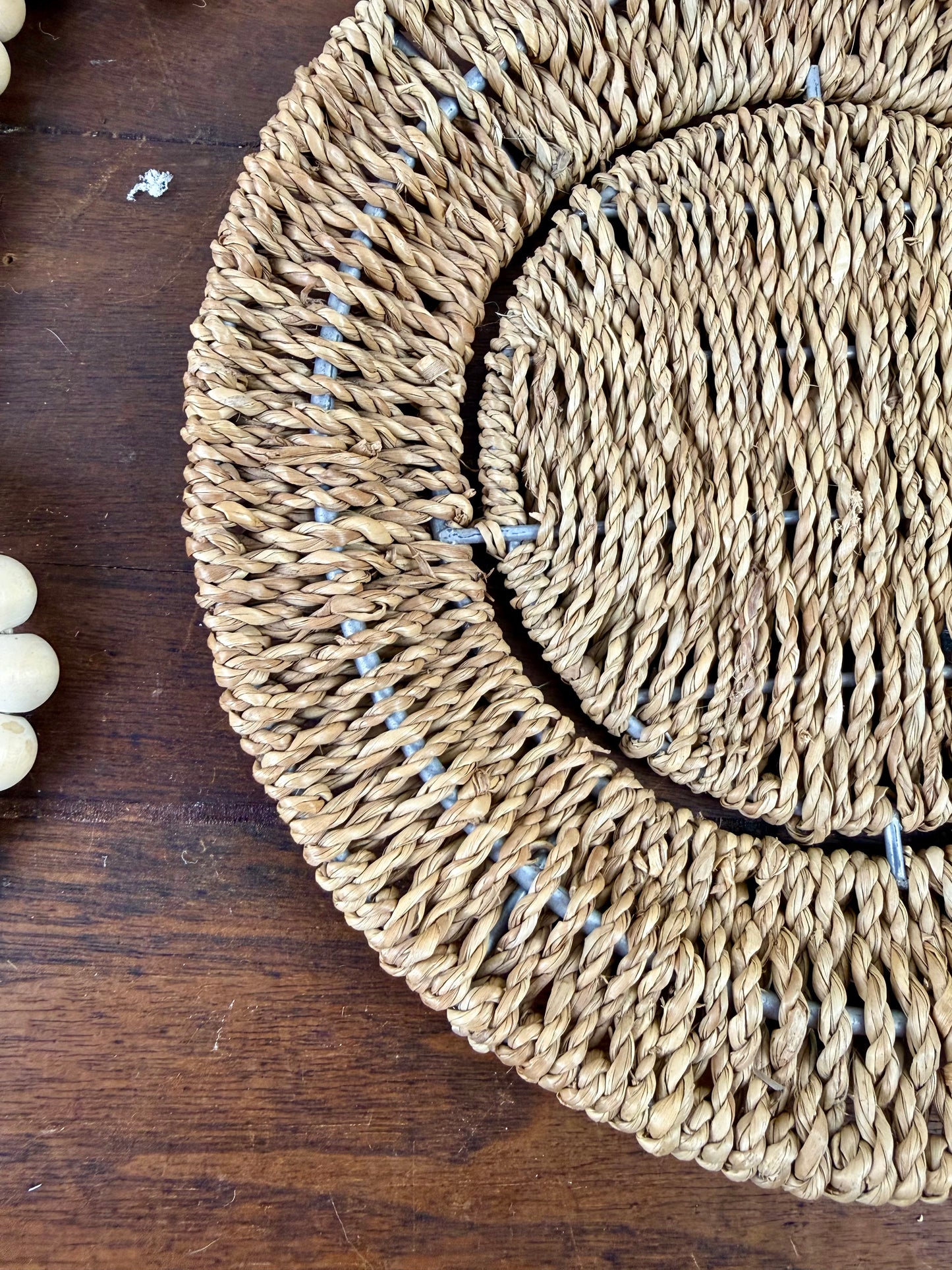 Decorative Woven Seagrass Charger Plate
