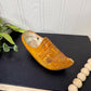 Vintage Hand-Carved Wooden Clog Souvenir