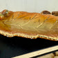 Vintage Enesco Ceramic Oak Leaf Nut Dish