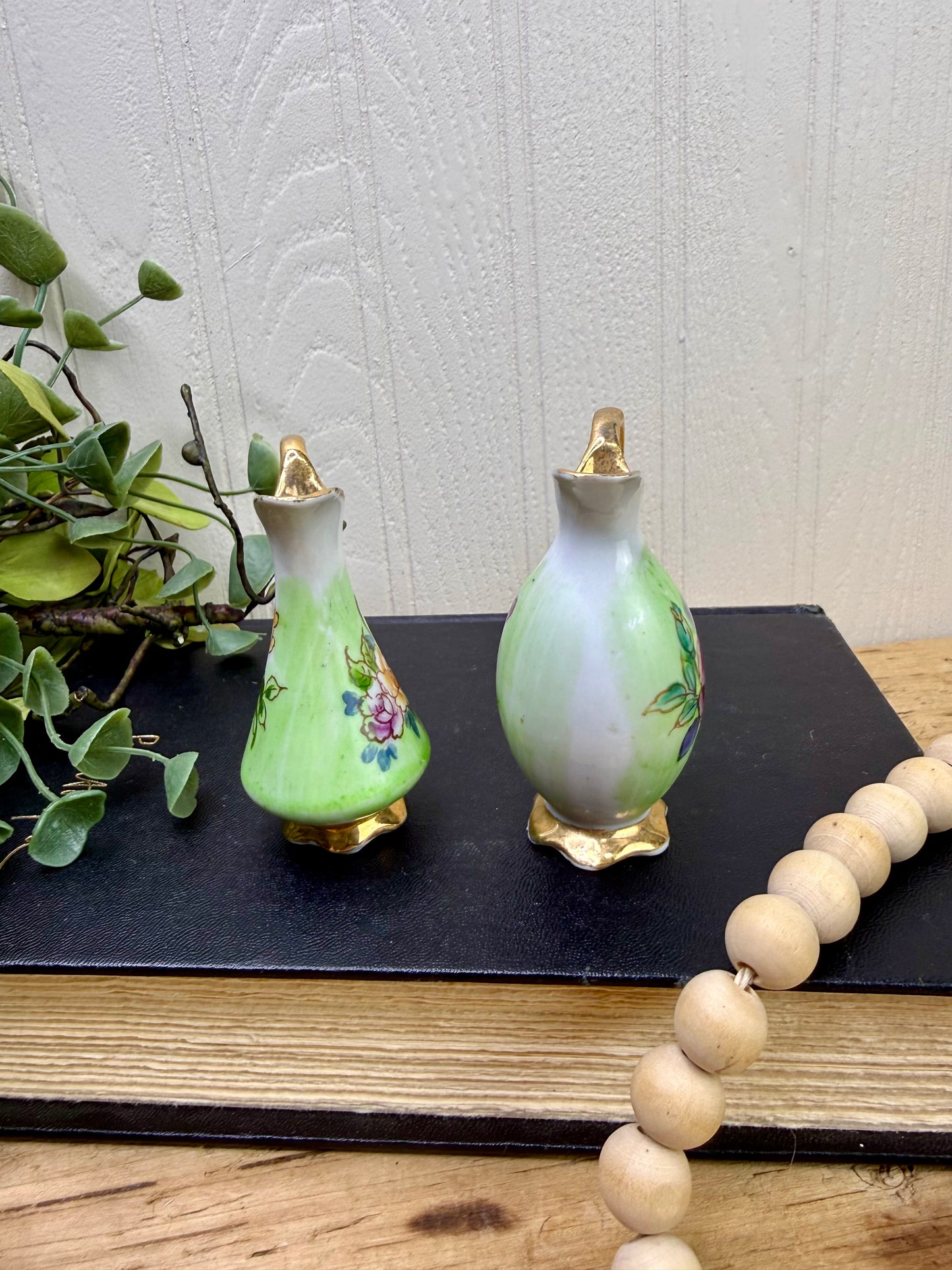 Vintage Ucagco Miniature PorcelainPitcher Set