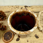 Vintage Kathy Kale Brown Drip Glaze Coffee Mug