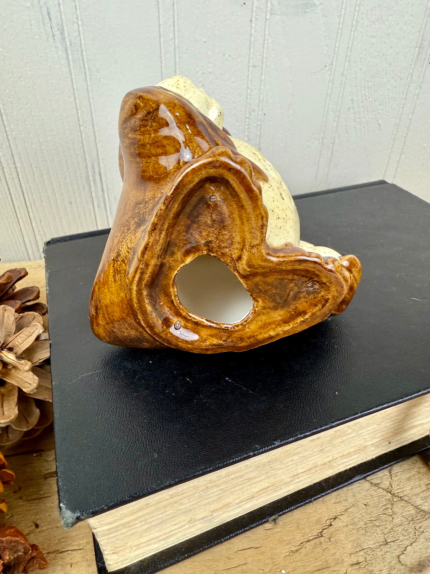 Vintage Mid-Century Ceramic Owl Figurine