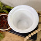Vintage Amway Milk Glass Potpourri Jar