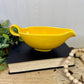 Vintage Homer Laughlin Rhythm Yellow Open Gravy Boat