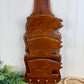 Vintage Farmhouse Wooden Pig Letter Organizer
