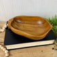Vintage Mid-Century Monkey Pod Wood Bowl