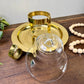 Vintage PartyLite Brass Nautical Gimbal Candle Holder