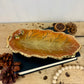 Vintage Enesco Ceramic Oak Leaf Nut Dish