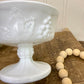 Vintage Indiana Glass Co. Colony Harvest Milk Glass Dessert Bowl