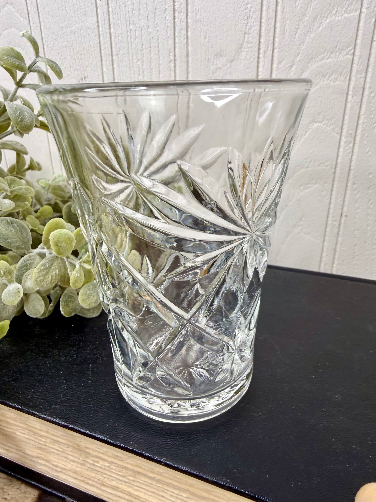Vintage Anchor Hocking Prescut Juice Glass