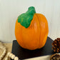 Vintage Ceramic Pumpkin Candle Lantern