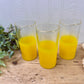 Vintage Mid-Century Blendo Glass Tumbler Set of 3