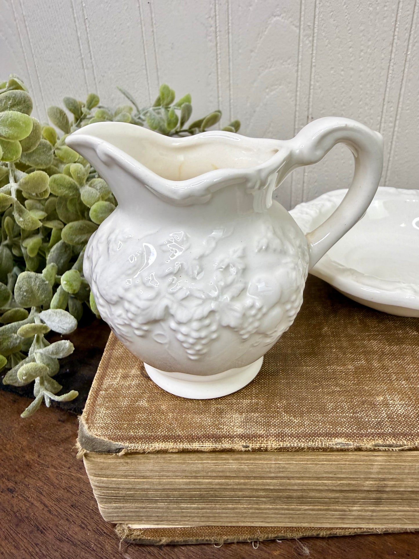 Vintage Lefton China Mini Pitcher and Bowl Basin
