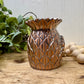 Vintage Copper Toned Pineapple Souvenir Toothpick Holder