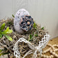 Handmade Rustic Bed Spring Nest with Light Pink Egg