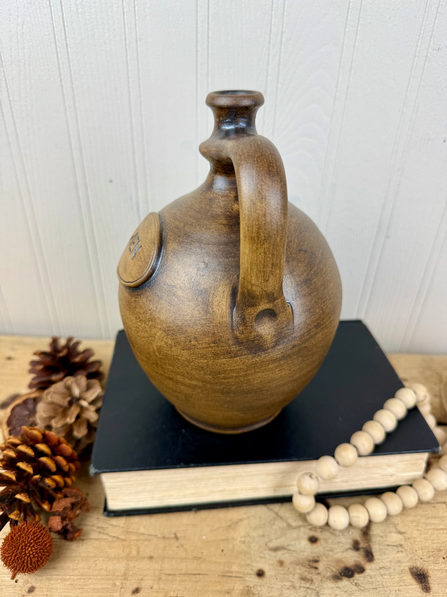 Vintage Ceramic Stoneware Austrian Wine Jug