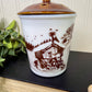 Vintage Amway Milk Glass Potpourri Jar