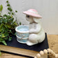 Vintage Pfaltzgraff Tea Rose Bunny Votive Candle Holder