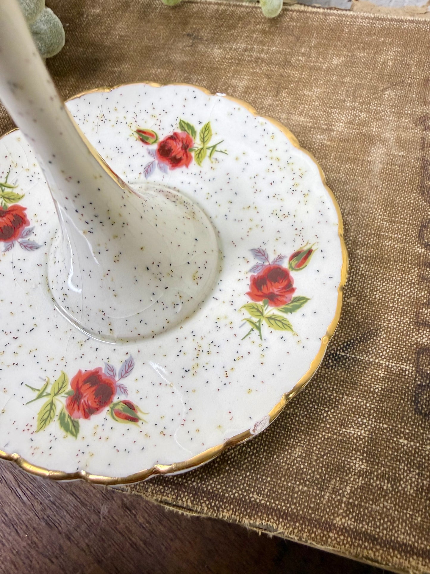 Vintage Porcelain Ring Holder