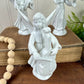 Vintage Set of Porcelain Angels with Instruments