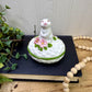 Vintage Avon Bunny Ceramic Trinket Box- New Old Stock