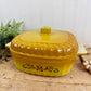 Vintage Nordic Ware Cast Aluminum Baking Dish with Lid