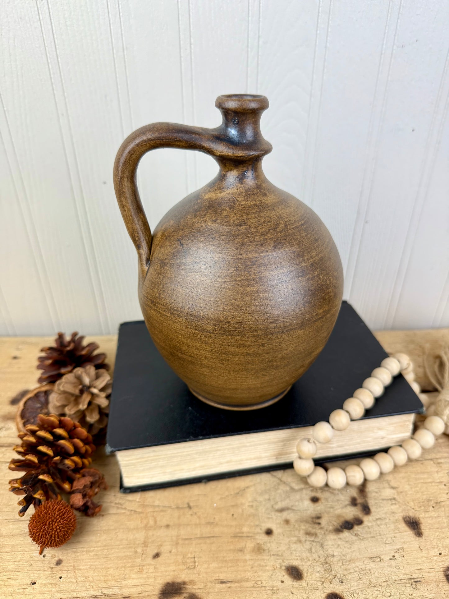 Vintage Ceramic Stoneware Austrian Wine Jug