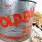 Vintage “Old Pal” Galvanized Minnow Bucket