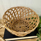 Vintage Open Weave Planter Basket