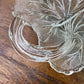 Vintage Indiana Glass Pebble Leaf Divided Relish Dish