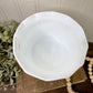 Vintage Indiana Glass White Milk Glass Pedestal Compote Dish