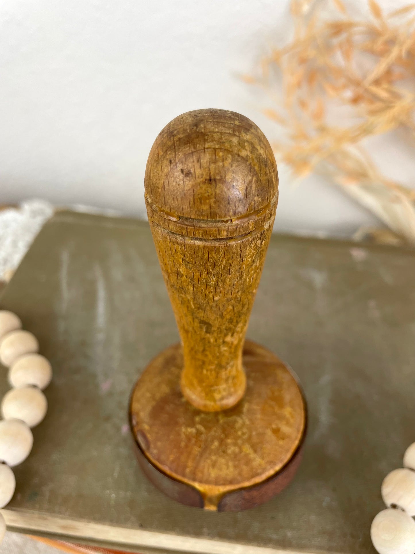 Antique Early 1900’s Wooden Sock Darner