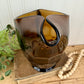Vintage Viking Glass Company Georgian Nutmeg Brown Pitcher