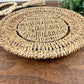 Decorative Woven Seagrass Charger Plate