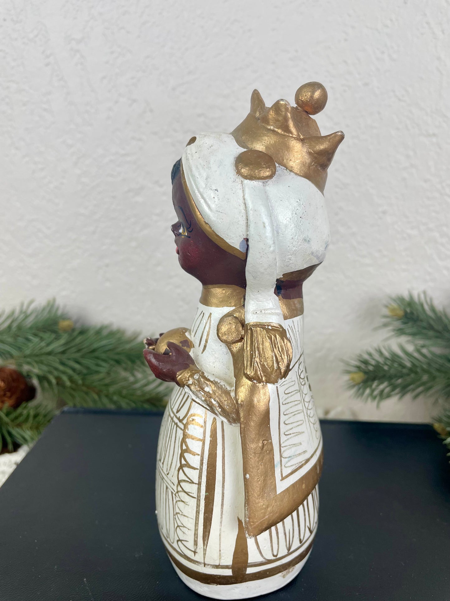 Vintage Hand Painted Ceramic Wiseman