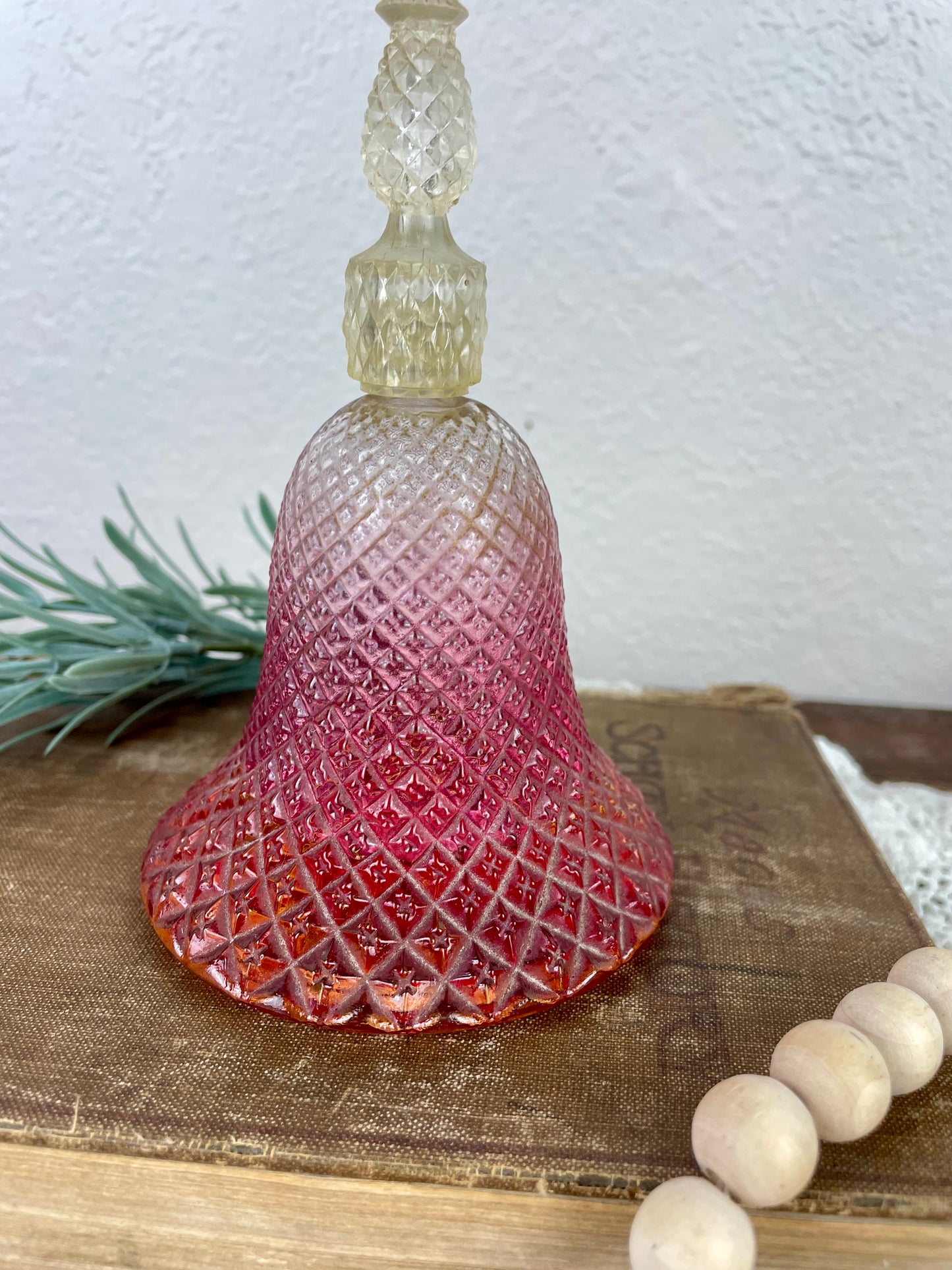 Vintage Avon Rosepoint Bell Charisma Cologne Bottle