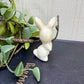 Vintage Mini Ceramic Standing Bunny Figurine