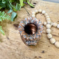Vintage Copper Toned Pineapple Souvenir Toothpick Holder