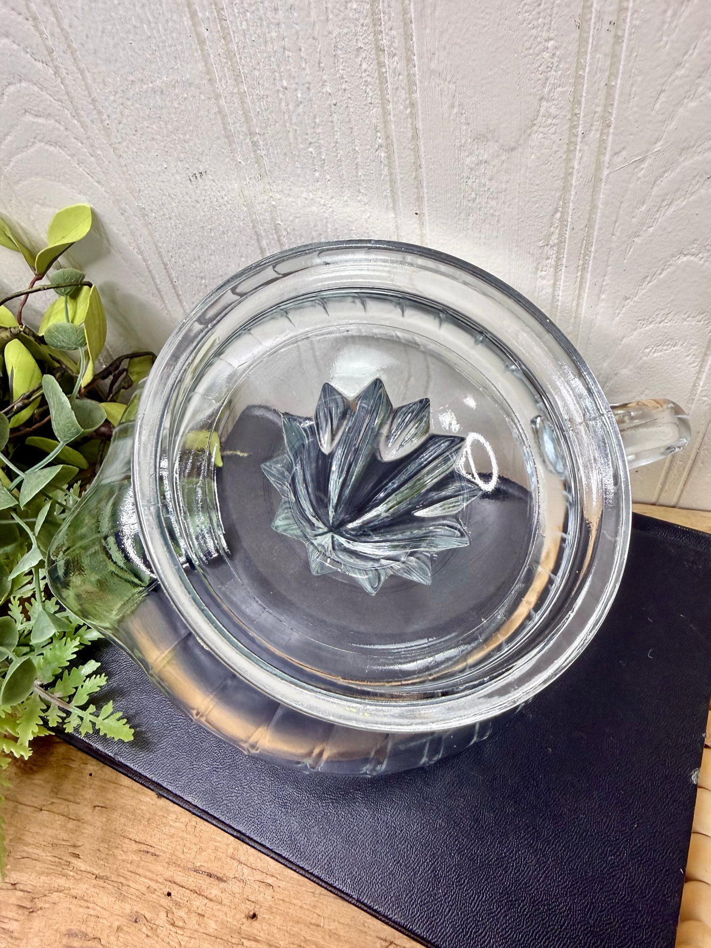 Vintage Solid Glass Citrus Juicer