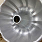Vintage Avocado Green Fluted Aluminum Bundt Pan