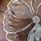 Vintage Mid-Century Colony Glass Garden Club Salad Plate