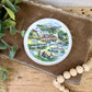Vintage Amarillo Texas Porcelain Souvenir Plate