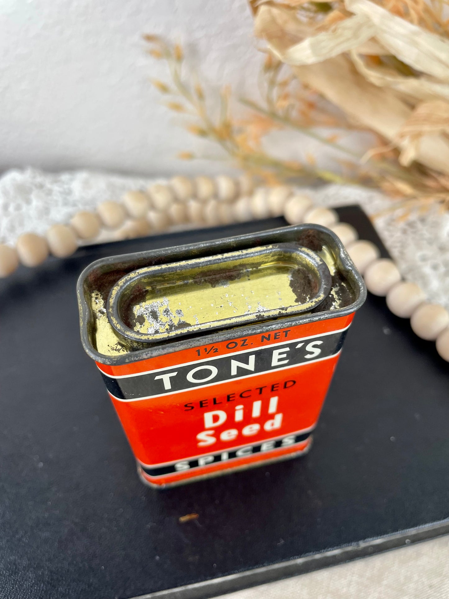 Vintage Tone’s Spice Tin- Dill Seed